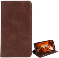 Gigapack GP-159672 T phone 2 pro 5g  tok álló, bőr hatású flip, prémium, sötétbarna kép