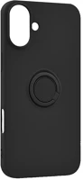 Gigapack GP-160085 Iphone 16 plus 5g  szilikon telefonvédő tartógyűrű, kameravédő, fekete kép