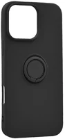 Gigapack GP-160086 Iphone 16 pro 5g  szilikon telefonvédő tartógyűrű, kameravédő, fekete kép