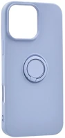 Gigapack GP-160089 Iphone 16 pro 5g  szilikon telefonvédő tartógyűrű, kameravédő, lila kép