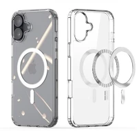 Gigapack GP-160166 Iphone 16 5g  szilikon telefonvédő ütésállóság, magsafe, átlátszó kép