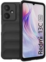 Gigapack GP-160974 Redmi 13c 5g szilikon telefonvédő ütésállóság, 3d, fekete kép