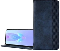 Gigapack GP-160996 Honor x6b  tok álló, bőr hatású flip, mozaik, sötétkék kép