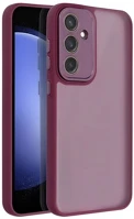 Gigapack GP-161628 Samsung s24 fe 5g  szilikon telefonvédő ütésállóság, kameravédő, lila kép