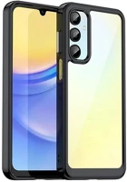 Gigapack GP-161635 szilikon telefonvédő ütésállóság, átlátszó hátlap, fekete kép