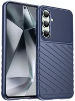 Gigapack GP-161639 szilikon telefonvédő ütésállóság, dombor minta, sötétkék kép