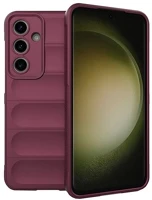 Gigapack GP-161641 Samsung s24 fe 5g  szilikon telefonvédő ütésállóság, 3d, bordó kép