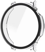Gigapack GP-162289 Huawei watch gt 5 41mm  műanyag keret bumper, ütésállóság + kijelzővédő üveg, átlátszó kép