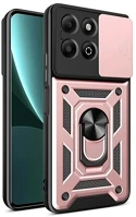 Gigapack GP-162493 Honor x6b  defender szilikon telefonvédő ütésállóság, kameravédő, rozéarany kép