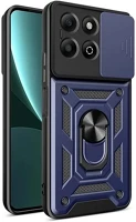 Gigapack GP-162495 Defender szilikon telefonvédő ütésállóság, kameravédő, SÖTÉTKÉK kép