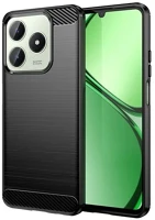 Gigapack GP-162764 Realme c63 4g  szilikon telefonvédő ütésállóság, karbon minta, fekete kép