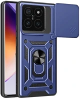 Gigapack GP-162906 Xiaomi 14t pro 5g  defender szilikon telefonvédő ütésállóság, kameravédő, sötétkék kép