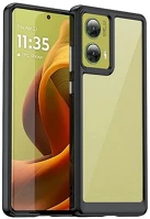 Gigapack GP-163081 Motorola moto g85 5g  szilikon telefonvédő ütésállóság, átlátszó hátlap, fekete kép