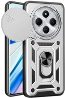Gigapack GP-163191 Redmi 14c 4g  defender szilikon telefonvédő ütésállóság, kameravédő, ezüst kép