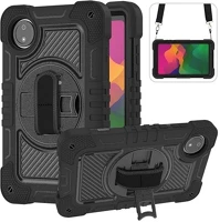 Gigapack GP-163421 Redmi pad se 8.7  defender műanyag telefonvédő ütésállóság, vállpánt, fekete kép