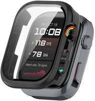 Gigapack GP-164078 Műanyag keret BUMPER, ütésállóság + kijelzővédő üveg, FEKETE kép