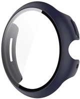 Gigapack GP-164094 Google pixel watch 3 41mm  műanyag keret bumper, ütésállóság + kijelzővédő üveg, sötétkék kép