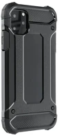 Gigapack GP-164860 defender szilikon telefonvédő ütésállóság, fémhatás, fekete kép
