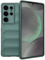 Gigapack GP-165169 Samsung s25 ultra  szilikon telefonvédő ütésállóság, 3d, sötétzöld kép