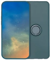 Gigapack GP-166375 szilikon telefonvédő tartógyűrű, kameravédő, sötétzöld kép