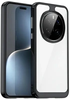 Gigapack GP-166713 szilikon telefonvédő ütésállóság, átlátszó hátlap, fekete kép
