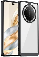 Gigapack GP-166714 Szilikon telefonvédő ütésállóság, átlátszó hátlap, FEKETE kép