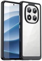 Gigapack GP-166716 szilikon telefonvédő ütésállóság, átlátszó hátlap, fekete kép