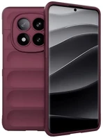 Gigapack GP-166720 Redmi note 14 pro plus 5g szilikon telefonvédő ütésállóság, 3d, bordó kép