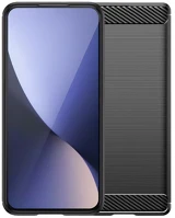 Gigapack GP-166765 szilikon telefonvédő ütésállóság, karbon minta, fekete kép