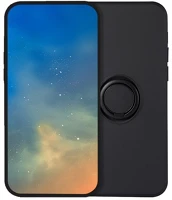 Gigapack GP-166871 Redmi note 14 5g  szilikon telefonvédő tartógyűrű, kameravédő, fekete kép