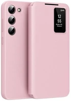 Gigapack GP-166927 Samsung s23  tok álló aktív flip, smart view cover, rózsaszín kép