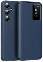 Gigapack GP-166945 Samsung s25  tok álló aktív flip, smart view cover, sötétkék kép