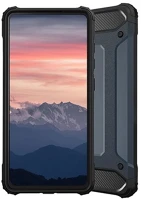 Gigapack GP-167031 defender szilikon telefonvédő ütésállóság, fémhatás, sötétkék kép