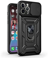 Gigapack GP-167107 defender szilikon telefonvédő ütésállóság, kameravédő, fekete kép