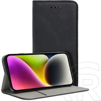 Gigapack GP-167234 Redmi note 14 4g  tok álló, bőr hatású flip, asztali tartó, fekete kép