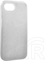Gigapack GP-167541 Iphone 16e  szilikon telefonvédő műanyag belső, csillogó hátlap, ezüst kép