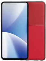 Gigapack GP-167567 Redmi note 14 pro 4g  szilikon telefonvédő ütésállóság, csíkos, piros kép