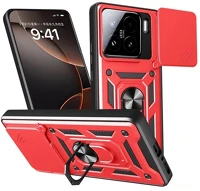 Gigapack GP-167654 Defender szilikon telefonvédő ütésállóság, kameravédő, PIROS kép