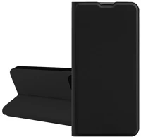 Gigapack GP-167862 Iphone 16e  tok álló, bőr hatású flip, kártyazseb, fekete kép