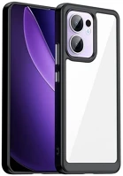 Gigapack GP-168013 Szilikon telefonvédő ütésállóság, átlátszó hátlap, FEKETE kép