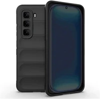 Gigapack GP-168021 Infinix hot 50 pro 4g  szilikon telefonvédő ütésállóság, 3d, fekete kép