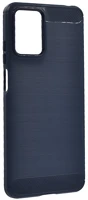 Gigapack GP-168070 Szilikon telefonvédő ütésállóság, karbon minta, SÖTÉTKÉK kép