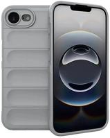 Gigapack GP-168484 Iphone 16e  szilikon telefonvédő ütésállóság, 3d, világosszürke kép