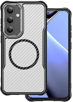 Gigapack GP-168557 Samsung s25 plus  szilikon telefonvédő ütésállóság, magsafe, fekete kép