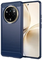 Gigapack GP-168657 Szilikon telefonvédő ütésállóság, karbon minta, SÖTÉTKÉK kép