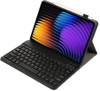 Gigapack GP-169156 Xiaomi pad 7  tok álló, bőr hatású flip, angol nyelvű, fekete kép