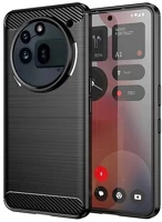 Gigapack GP-169236 Nothing phone  szilikon telefonvédő ütésállóság, karbon minta, fekete kép