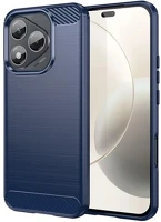 Gigapack GP-169239 szilikon telefonvédő ütésállóság, karbon minta, sötétkék kép