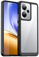 Gigapack GP-169940 szilikon telefonvédő ütésállóság, átlátszó hátlap, fekete kép