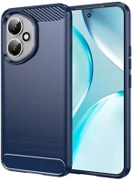 Gigapack GP-170337 Honor 400  szilikon telefonvédő ütésállóság, karbon minta, sötétkék kép